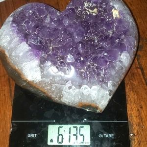 XXXL AMETHYST HEART